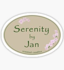 Serenity by Jan Scented Candles The Office TV Show Sticker