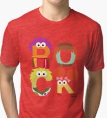 A Fraggle "ROCK" Tri-blend T-Shirt