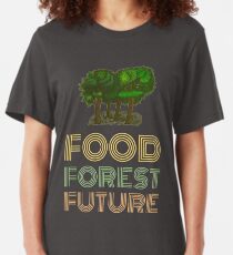Food Forest Future Slim Fit T-Shirt