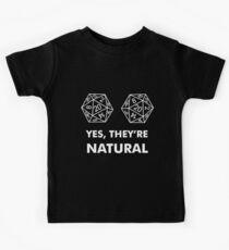 D20 Yes They're Natural Kids Tee