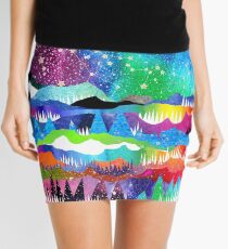 Winter Constellations Mini Skirt