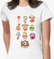 Muppet Babies Numbers Women's Fitted T-Shirt