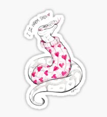 Warm Snek Sticker