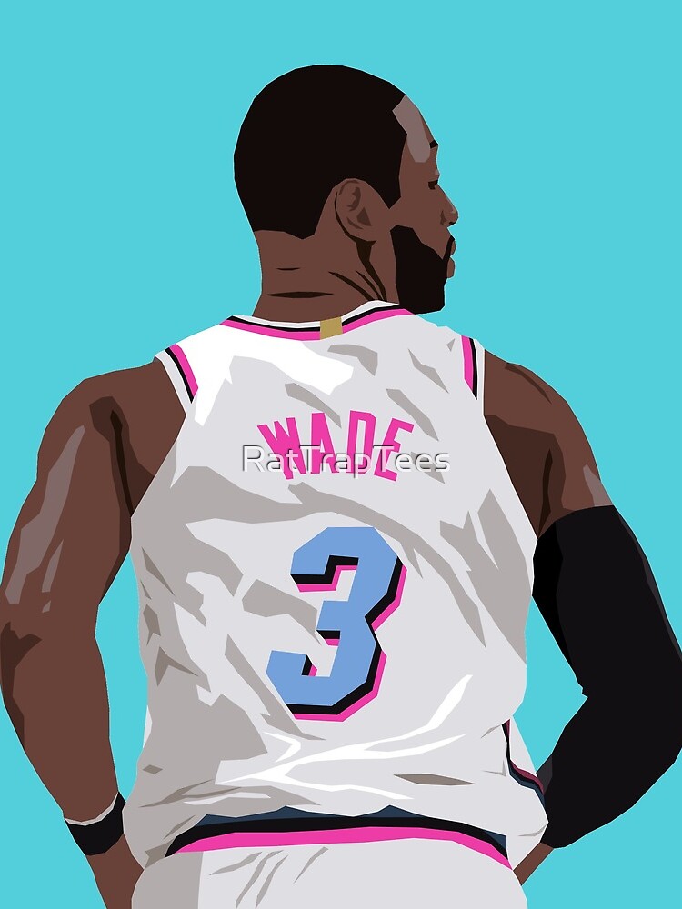 Dwyane Wade Back-To by RatTrapTees