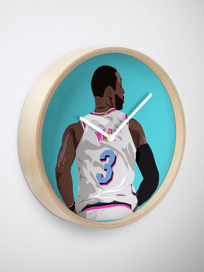 Alternate view of Dwyane Wade Back-To Clock