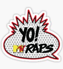 Yo MTV Raps T-Shirt Sticker