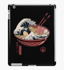 Große Ramenwelle iPad-Hülle & Klebefolie