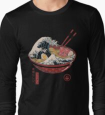 Große Ramenwelle Langarmshirt