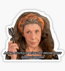 As an emotion wizard I sense your defensiveness Sticker