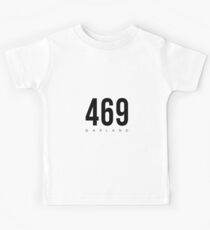 Garland, TX - 469 Area Code design Kids T-Shirt