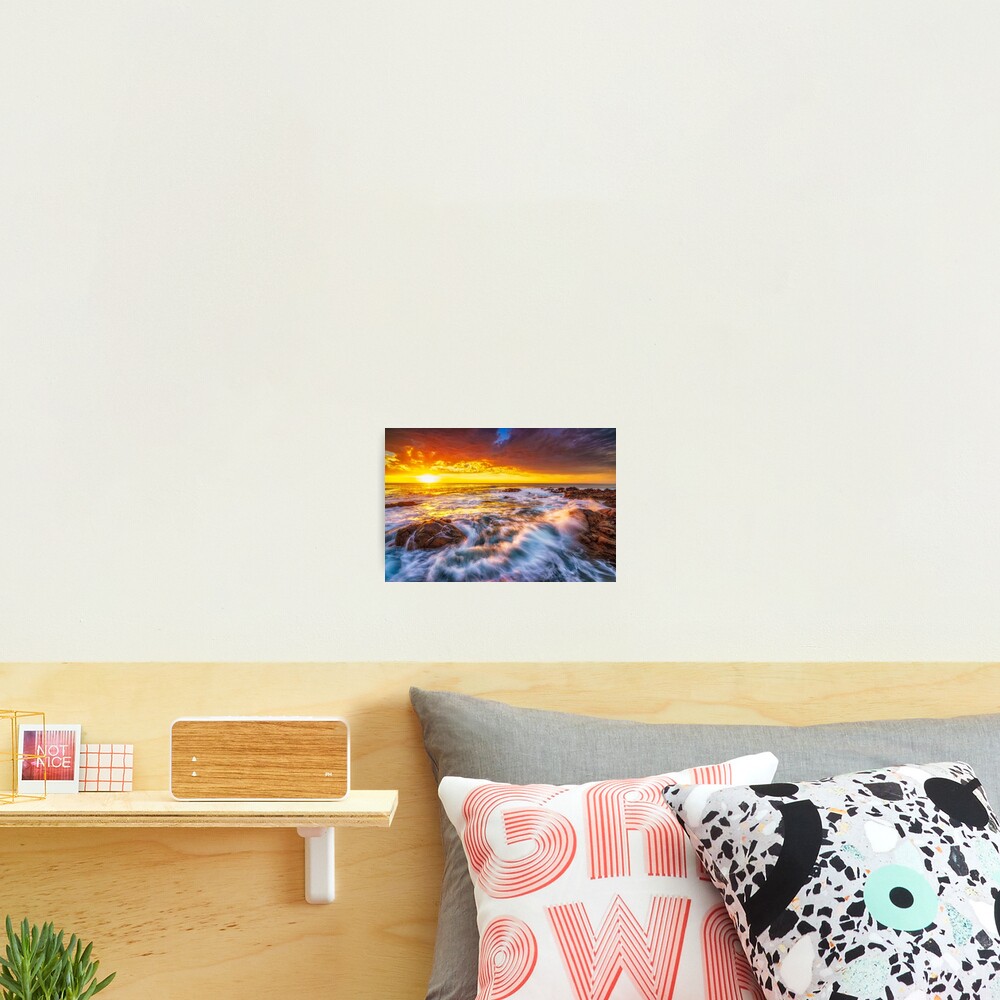 Smith's Beach Sunset Photographic Print