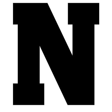 Alphabet N (Uppercase letter n), Letter N