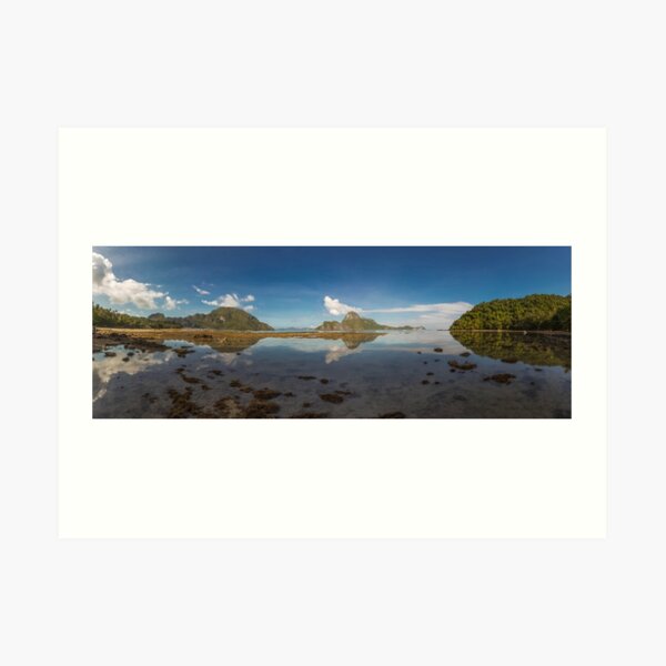 Elnido, Palawan, Philippines - Wide Panaroma Art Print