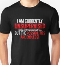 I Am Currently Unsupervised Unisex T-Shirt