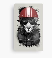 Jungle Rider Metal Print