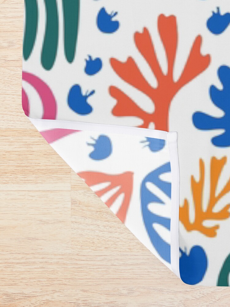 Alternate view of Matisse Colorful Pattern #1 Shower Curtain