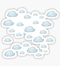 clouds Sticker