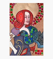The Black Swan (Brigid) Photographic Print