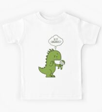Organic Dinosaur Kids T-Shirt