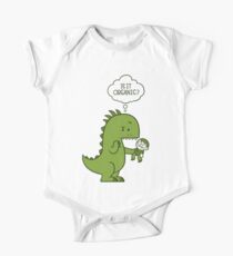 Organic Dinosaur One Piece - Short Sleeve
