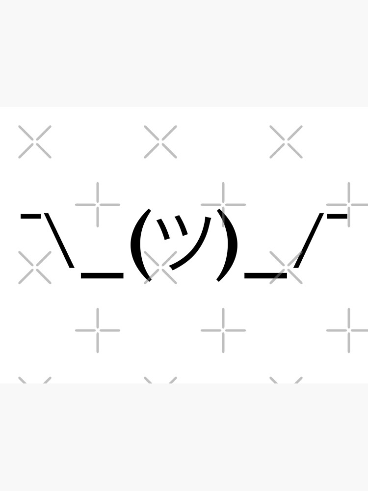 ascii art shrug