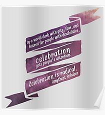 Radical Celebration Poster