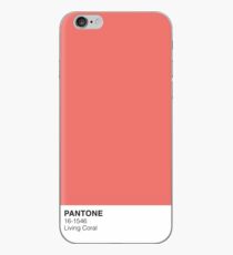 Lebende Koralle Pantone iPhone-Hülle & Cover