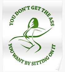 Sport, Turnen! Gymnastik, Gesund! Geschenk Fitness Poster