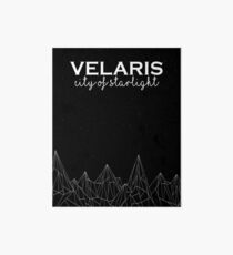 ACOMAF Velaris Night Court Mountains Galeriedruck