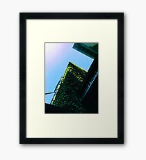 angled Framed Print