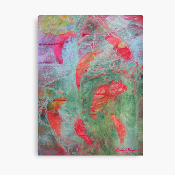 Salmon Journey Canvas Print