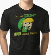 Call Me Zelda One More Time Tri-blend T-Shirt