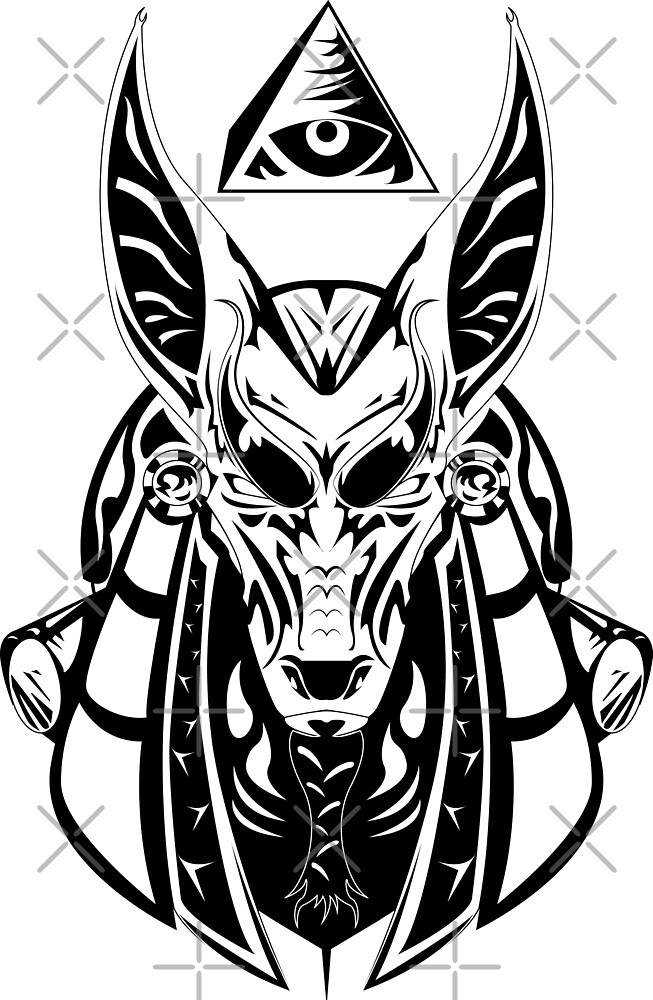 all seeing eye anubis by legionprints  redbubble all seeing eye anubis by legionprints  redbubble
