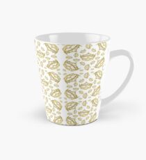 Queen of Hearts gold crown tiara tossed about by Kristie Hubler Tall Mug