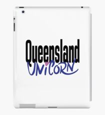 Queensland Unicorn Australia Raised Me iPad Case/Skin