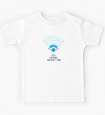 Wütend Wifi Kinder T-Shirt