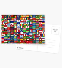 The World's Flags Postcards