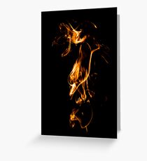 Smoking Greeting Card