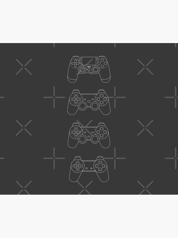Evolution of Playstation Controllers by MartineMeeka