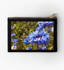 Blue petals Zipper Pouch