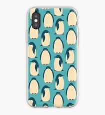 Happy penguins iPhone Case