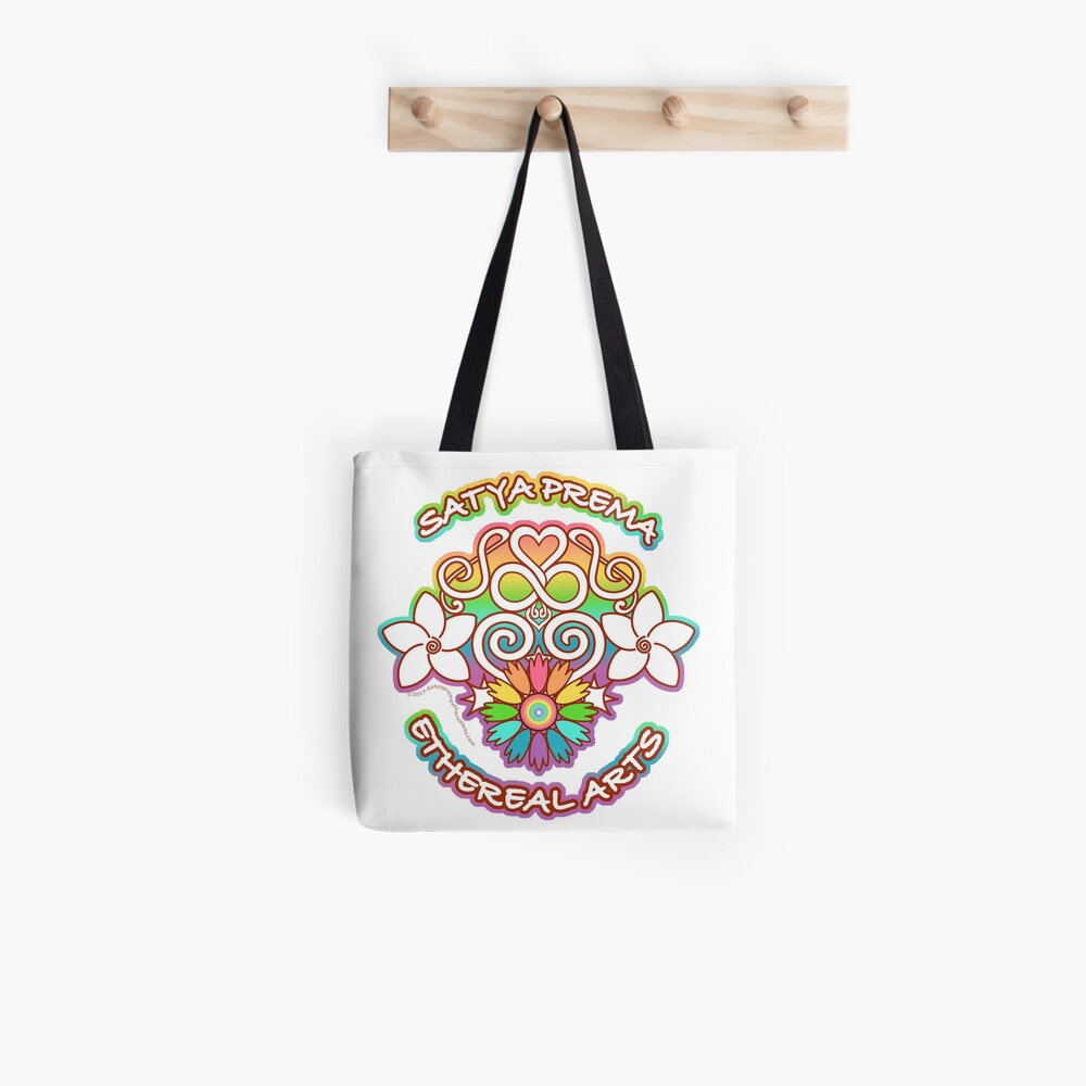 Satya Prema Ethereal Arts Emblem Tote Bag
