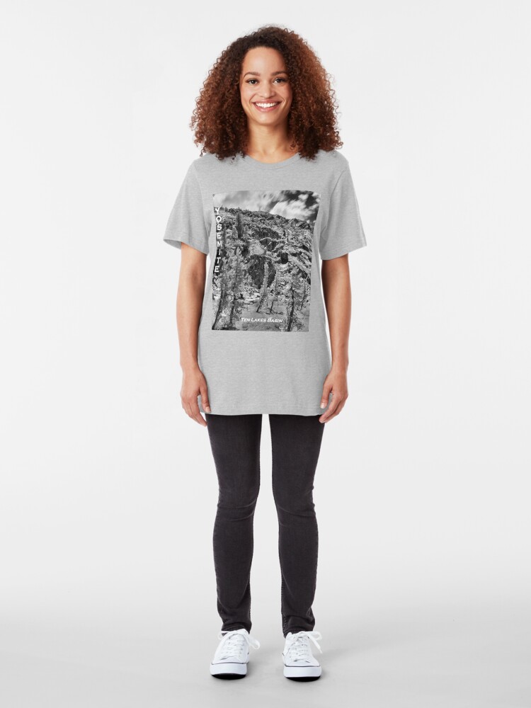 Alternate view of Ten Lakes Basin - Yosemite N.P. Slim Fit T-Shirt