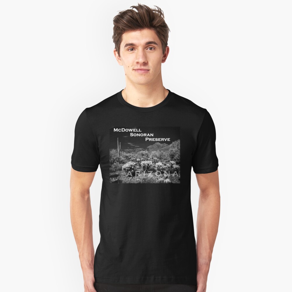 McDowell Sonoran Preserve, Scotsdale Arizona Slim Fit T-Shirt