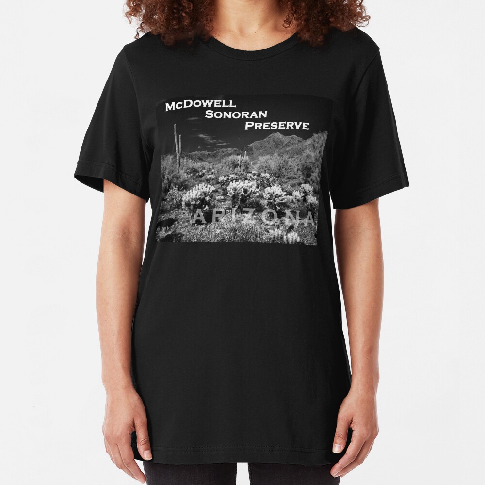 McDowell Sonoran Preserve, Scotsdale Arizona Slim Fit T-Shirt