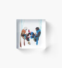 Strings Attached Acrylic Block