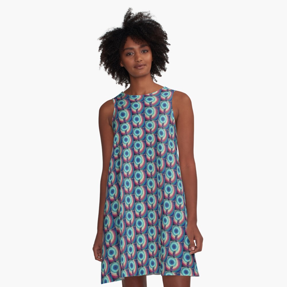 Charka Umbrella A-Line Dress