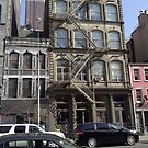 #facade, #windows, #architecture, #street, #city, #town, #LocalLandmark, #downtown, #NewYorkCity, #NYC by znamenski
