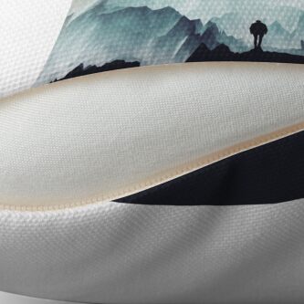 Alternate view of Northern Floor Pillow