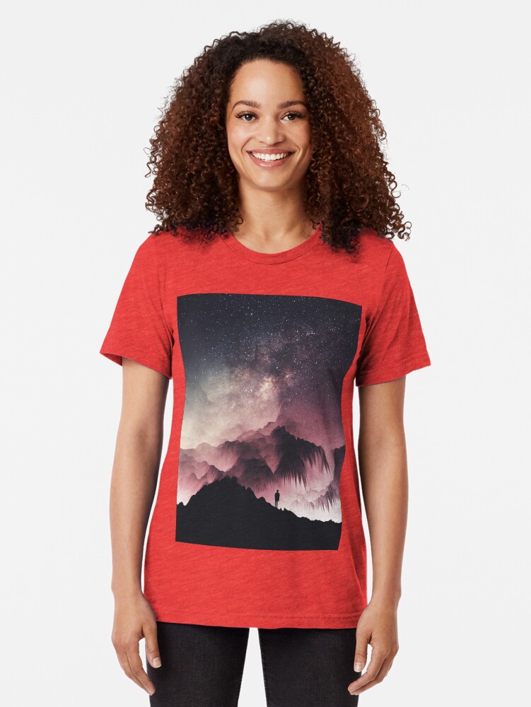 Alternate view of Night Tri-blend T-Shirt